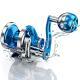 Drag Sea Fishing Cast All-metal Ball Handle Micrometer Drum Iron Plate Wheel