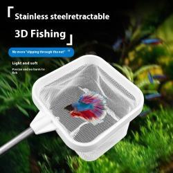 Stainless Steel Retractable Stereo Fish-catching Net Fishnet