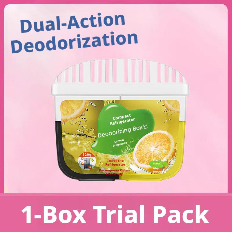 Freezer deodorant box-lemon flavor-1 box - Option1