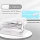 Mini transparent color stapler-blue-1 piece +1 box of staples sent - Option1