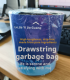 Draw-rope garbage bags-85 pcs-1 box - Option1