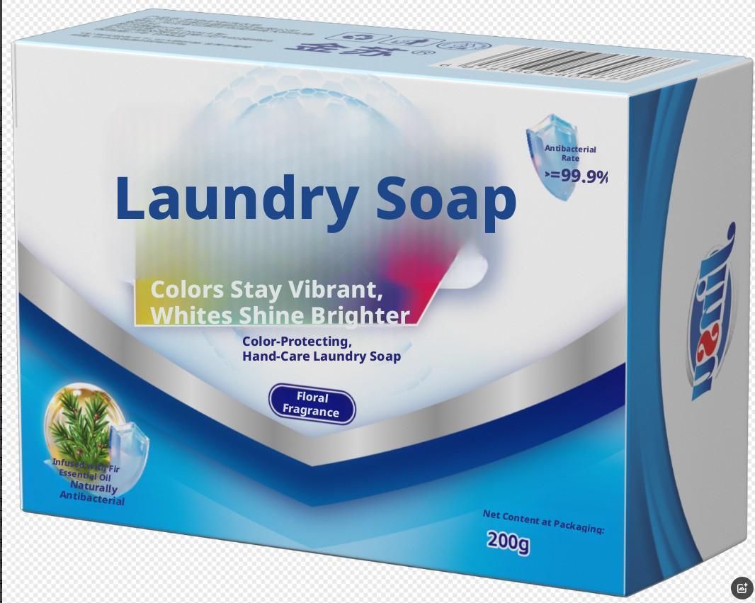 Color protective hand washing soap-floral type-200g-1 box - Option1