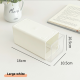 Four-leaf Clover Desktop Drawer Box-1009 Large-1 cream color