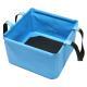 Square Fishing Bucket Folding Outdoor Waterproof