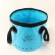 Foldable Thickened PVC Mesh Folder Bucket