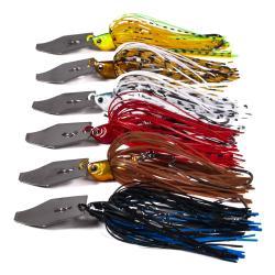 Luya Bait Whisker Guy Jig Metal Composite Glitter Lead Head Hook