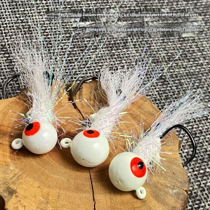 Ice Silk Shrimp Luminous Lure Fish