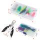 383Pcs Fishing Lures Tackle Box Bass Fishing Animated Lure Crankbaits Spinnerbaits Soft Plastic Worm Saltwater Freshwater Fishing Kit