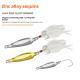 Zinc Alloy Lure Sequins 25g35g5g With Single Hook 7G With Feather