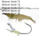 Outdoor Fishing Luminous Shrimp Back Clasp