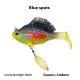 Rotating Sequins T Tail Topmouth Culter Bass Mandarin Fish Bait
