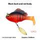 Rotating Sequins T Tail Topmouth Culter Bass Mandarin Fish Bait