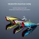 Lure Pineapple 6cm7g Micro Floating Water Tossing Wave Lying Topmouth Culter Black Weever