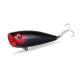 Lure Pineapple 6cm7g Micro Floating Water Tossing Wave Lying Topmouth Culter Black Weever
