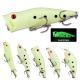 22-piece Set Hard Lure Soft Frog Popper Minnow Pencil VIB Luminous Bait Set Durable Hooks Realistic Action Ideal