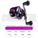 Colorful Magnetic Single Brake Baitcasting Reel - Metal Spool Long Distance Fishing Reel for Casting