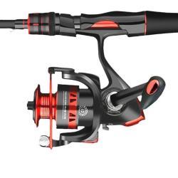Single Rod Reel Handle Spinning Fishing Rod With A Straight Handle And A Baitcasting Reel