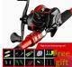 Single Rod Reel Handle Spinning Fishing Rod With A Straight Handle And A Baitcasting Reel