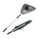 Folding Fishing Pole Landing Net Telescopic  Extending Fly Trout Carp Course Sea