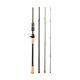 Carbon Spinning Rod With Pistol Grip  Portable Sectioned Fishing