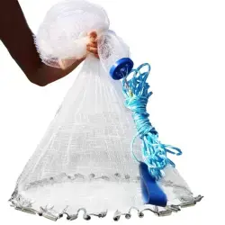 fishing-cast-net-bait-trap-easy-throw-heavy-duty-hand-cast-net-with-chain-sinker-bottom-spread