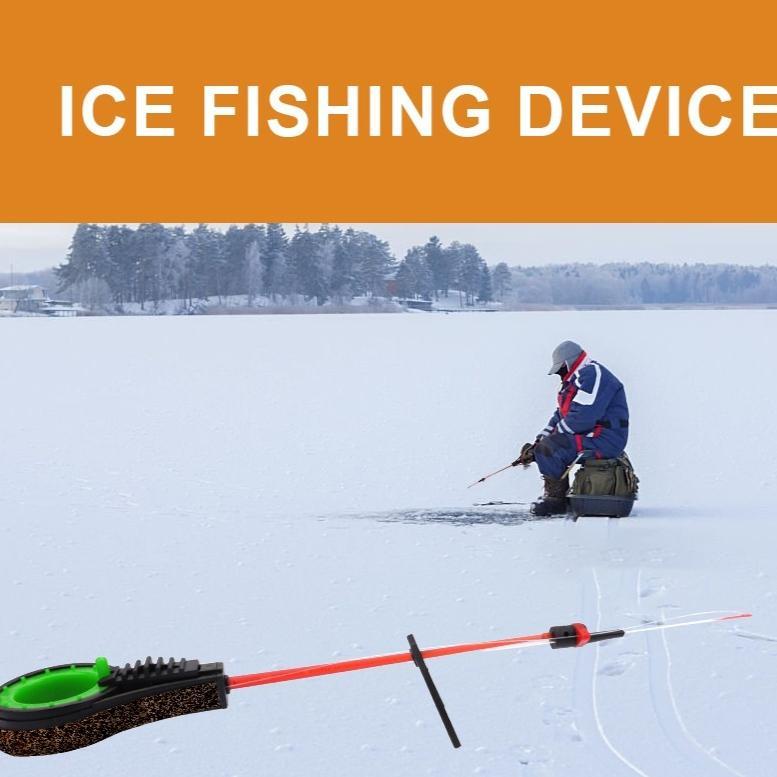 Portable Removable Replacement Rod Plastic Ice Fishing Rod