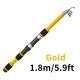 Childrens Telescopic Lure Rod Short Section Glass Steel Hard Pack Snakehead Rod Throw 18 M