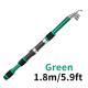 Childrens Telescopic Lure Rod Short Section Glass Steel Hard Pack Snakehead Rod Throw 18 M