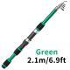 Childrens Telescopic Lure Rod Short Section Glass Steel Hard Pack Snakehead Rod Throw 18 M