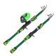 Gun-type Short-section Telescopic Lure Fishing Rod Childrens Fishing Rod Fishing Gear