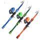 Gun-type Short-section Telescopic Lure Fishing Rod Childrens Fishing Rod Fishing Gear