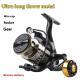 Spinning Reel All-metal Telescopic Fishing Rod Tossing