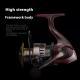 Spinning Reel All-metal Telescopic Fishing Rod Tossing