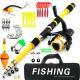 Pole And Wheel Suit Novice Childrens Fishing Rod