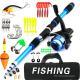 Pole And Wheel Suit Novice Childrens Fishing Rod