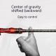 Carbon Straight Handle Pikestaff Light Lure Rod Tossing Adjustable Fishing Rod
