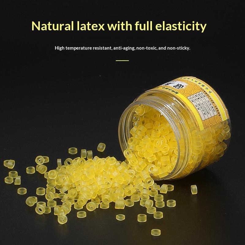 Yellow Thickened Ultra-tight High-elastic Fishing Rubber Band