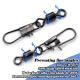 8-shaped Ring American Swivel B- Type Pin Quick Connector Lure Fishing Supplies Connection 8-word Ring