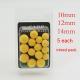 Super Large Buoyancy Fishing Beads Carp Fishing Foam Float Reverse Bottom Lure White Amur Black Carp European Style