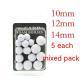 Super Large Buoyancy Fishing Beads Carp Fishing Foam Float Reverse Bottom Lure White Amur Black Carp European Style