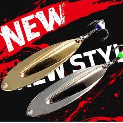 Luya Bait Aluminum Alloy Lure Sequins Tossing Lure