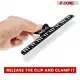 5Core Music Sheet Page Holder Clip Black Durable Plastic Music Score Fixed Clips