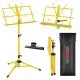 5 Core Music Stand Adjustable 57" Desktop Book Stands Sheet Holder All Metal Portable Bookstand