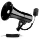 5 Core Megaphone 50W Bluetooth Rechargeable Portable Bullhorn 1100 Yards W Siren