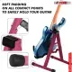 5 Core Guitar Stand 2PC A Frame W Soft Foam Arm Non Slip Rubber For Acoustic Electric Bass