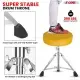 5 CORE Drum Throne Padded Guitar Stool Height Adjustable Music Chair Seat Universal For Adults & Kids With Anti Slip Rubber Feet - DS CH YLW