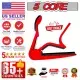 5CORE Capo Acoustic Electric Guitar 6 String Quick And Easy Adjustment Classic Clip - Banjo Mandolin Or Ukulele Capotraste Para Guitarra - CAPO RED