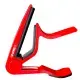 5CORE Capo Acoustic Electric Guitar 6 String Quick And Easy Adjustment Classic Clip - Banjo Mandolin Or Ukulele Capotraste Para Guitarra - CAPO RED