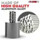 5 Core Mic Stand Adapter 12 Pieces 5/8 Female To 1/4 Inch Male Screw Thread Conversion Connector For Microphone Stands Boom Arms Camera Tripod - 5/8 Female To 1/4 Inch Male - MS ADP M SLV 58-14 12PCS