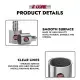 5 Core Mic Stand Adapter 12 Pieces 5/8 Female To 1/4 Inch Male Screw Thread Conversion Connector For Microphone Stands Boom Arms Camera Tripod - 5/8 Female To 1/4 Inch Male - MS ADP M SLV 58-14 12PCS